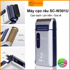 Máy Cạo Râu Yandou SC312 Mini Sạc Nhanh, Lưỡi Dao Thép Không Gỉ, Bảo Hành 12 Tháng - Tiện Lợi Cho Đàn Ông