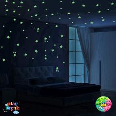 Dán Tường Dạ Quang 200 Ngôi Sao Sáng Tạo Ánh Sáng Đêm - Trang Trí Phòng Ngủ Huyền Bí, Quà Tặng Độc Đáo