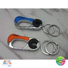 Khóa Cầm Móc 3 Khóa OMUDA 3754 - Thiết Kế Độc Đáo, Màu Xanh Dương, Phù Hợp Cho Ô Tô, Xe Máy, Quà Tặng Ý Nghĩa