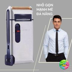 Máy Cạo Râu Pin Sạc Yandou Chính Hãng - Cạo Siêu Sạch, Nhỏ Gọn, Đi Du Lịch, Thời Trang Nam