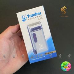 Máy Cạo Râu Pin Sạc Yandou Chính Hãng - Cạo Siêu Sạch, Nhỏ Gọn, Đi Du Lịch, Thời Trang Nam