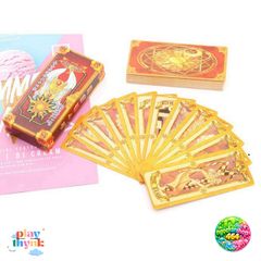 Bộ Bài The Clow Sakura Size Gốc - Bài Tarot 52 Lá Chất Liệu Giấy Cứng Thiết Kế Đẹp Mắt - Quà Tặng Thú Vị Cho Người Mới Bắt Đầu