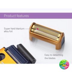 Máy Cạo Râu Pin Sạc Yandou SC-W301U Mini Kèm Bao Da - Lưỡi Cắt Sắc, Tiện Dụng Cho Đi Du Lịch, Quà Tặng Ý Nghĩa