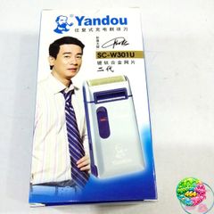 Máy Cạo Râu Pin Sạc Yandou SCW-301 - Thiết Kế Nhỏ Gọn, Đa Năng, Tiện Lợi Dùng Khi Đi Du Lịch, Công Tác