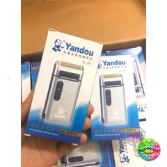 Máy Cạo Râu Pin Sạc Yandou SCW-301 - Thiết Kế Nhỏ Gọn, Đa Năng, Tiện Lợi Dùng Khi Đi Du Lịch, Công Tác