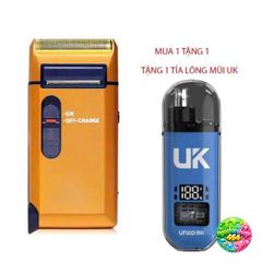 Máy Cạo Râu Cao Cấp YanDou + Máy Tỉa Lông Mũi Mini UNKA - An Toàn, Tiện Lợi, Tiết Kiệm Thời Gian - Bộ Sản Phẩm Chăm Sóc Cá Nhân 2 Trong 1