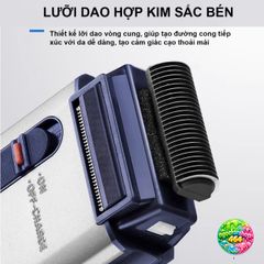 Máy Cạo Râu 2 Trong 1 YANDOU SC-W301U - Lưỡi Dao Sắc Bén, Sạc Siêu Nhanh, Bảo Hành 12 Tháng, Tiện Lợi Cho Nam