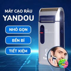 Máy Cạo Râu Mini Yandou Sạc Điện Cao Cấp, Thiết Kế Nhỏ Gọn, Lưỡi Thép Bén, An Toàn, Không Đau - Quà Tặng Nam Giới Tuyệt Vời