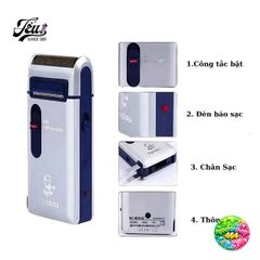 Máy Cạo Râu Yandou RSCW 301U - Lưỡi Ngang Sắc Bén, Thiết Kế Sang Trọng, Tiết Kiệm Thời Gian Cạo Râu Mịn màng, An Toàn