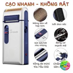 Máy Cạo Râu Khô YANDOU SC-W301U Cao Cấp - Không Gây Đau Rát, Công Suất Mạnh Mẽ, Thiết Kế Sang Trọng, Tiện Dụng Cho Nam giới