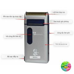 Máy Cạo Râu Yandou SCW 301U Cao Cấp - Lưỡi Ngang Sắc Bén, Thiết Kế Sang Trọng, Pin Siêu Bền, Quà Tặng Ý Nghĩa Cho Nam giới