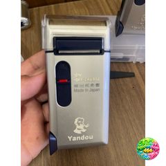 Máy Cạo Râu YANDOU Nhật Bản - Lưỡi Sắc Bén, Công Suất 3W, Không Dây, Thời Gian Sạc 4 Giờ, Bảo Hành 24 Tháng