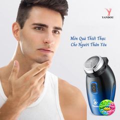 Máy Cạo Râu Yandou SC505 5 Trong 1 - Cầm Tay, Sạc Nhanh, Lưỡi Xoay Sắc Bén, Tiết Kiệm Thời Gian, An Toàn Cho Da