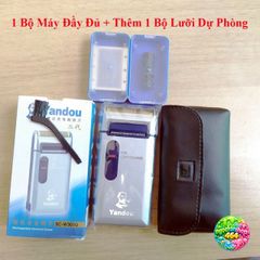 Máy Cạo Râu YANDOU SC-W301U - Lưỡi Ngang Động Cơ Mạnh Mẽ, Pin Sạc, Gọn Nhẹ Dành Cho Nam, Quà Tặng Ý Nghĩa