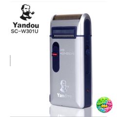 Máy Cạo Râu Yandou SC-W301U - Thiết Kế Nhỏ Gọn, Lưỡi Thép Cao Cấp, Cạo Khô Tiện Lợi Và Bền Bỉ, Phụ Kiện Chăm Sóc Cá Nhân