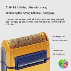 Máy Cạo Râu Điện Yandou SC-W301U - Sạc Lại, Lưỡi Cạo Chính Xác, Thiết Kế Tiện Lợi, Dễ Dàng Vệ Sinh, Phù Hợp Vớ Râu Dày, Cứng