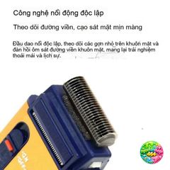 Máy Cạo Râu Điện Yandou SC-W301U - Sạc Lại, Lưỡi Cạo Chính Xác, Thiết Kế Tiện Lợi, Dễ Dàng Vệ Sinh, Phù Hợp Vớ Râu Dày, Cứng