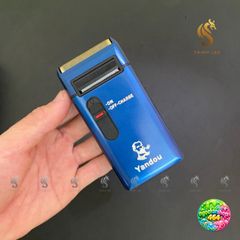 Máy Cạo Râu YANDOU Xanh Chính Hãng - Sạc USB, Lưỡi Titanium Sắc Bén, Dùng Cho Cạo Trắng Chân Tóc, Cạo Râu 5W