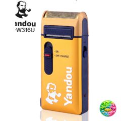 Máy Cạo Râu Yandou 316U Cao Cấp Màu Vàng - Pin Sạc Lại, Thiết Kế Gọn Nhẹ, Lưỡi Cắt Tỉa Chính Xác, Đồ Dùng Nam Thời Trang