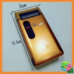 Máy Cạo Râu Nam Yandou SC316 - Màu Vàng Kim Sang Trọng, Không Rát, Sạc Điện, Thiết Kế Nhỏ Gọn, Dễ Dùng cho Đấng Mày Râu