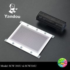 Màng Thay Máy Cạo Râu Yandou RSCW 301U/316U/311U Chính Hãng - Thiết Bị Chăm Sóc Cá Nhân, Thép Không Gỉ, Dễ Thay Thế