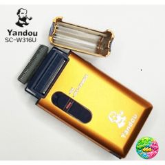 Máy Cạo Râu Yandou SC-W301U Chính Hãng - Lưỡi Thay Thế, Thiết Kế Sang Trọng, Tiện Lợi Cho Du Lịch và Công Tác
