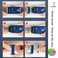 Máy Cạo Râu Yandou RSCW 312U Lưỡi Ngang Sạc USB - Thiết Kế Sang Trọng, Dùng Tiện Lợi Mọi Nơi, Quà Tặng Lý Tưởng Cho Nam