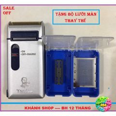 Bộ 5 Lưỡi Cạo Râu Yandou SC-W301U Chính Hãng - Mặt Hàng Chất Lượng Cao Cho Máy Cạo Râu Nam