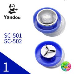 Lưỡi Cạo Râu Yandou SC501/SC502 - Lưỡi Thay Thế Đơn Giản, Thép Không Gỉ, Chăm Sóc Râu Nam, Bền Bỉ, Tiện Lợi