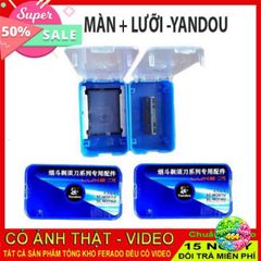 Máy Cạo Râu Yandou SCW301U & SCW316U - Lưỡi Thẳng Thép Không Gỉ, Tiết Kiệm Chi Phí, Cạo Khô Hiệu Quả