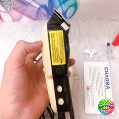 Tông Đơ Điện CHAOBA 808A Chuyên Nghiệp - Cắt Tóc Gia Đình Chất Lượng Cao, Lưỡi Cắt Siêu Sắc, Thiết Kế An Toàn, Công Suất 10W