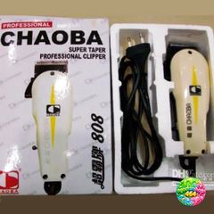 Tông Đơ Cắt Tóc Chaoba 808 - Thiết Bị Điện Chuyên Dụng Cho Salon, Dễ Sử Dụng, Màu Be, Kèm Lược Và Nước Vệ Sinh