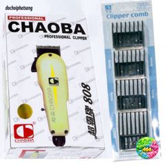 Tông Đơ Cắt Tóc Chaoba 808 Chuyên Nghiệp - Thiết Kế Nhỏ Gọn, Lưỡi Cắt Siêu Sắc, An Toàn Cho Trẻ Em - Phụ Kiện Làm Đẹp Gia Đình