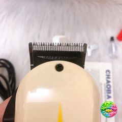 Tông Đơ Cắt Tóc Chaoba 808A Chính Hãng - Tông Đơ Điện Có Dây Chuyên Nghiệp, Thiết Kế Ergonomic, Phụ Kiện Salon Tóc