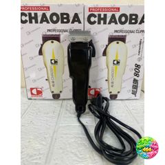 Tông Đơ Cắt Tóc CHAOBA 808 Có Dây - Động Cơ Mạnh Mẽ, Lưỡi Cắt Sắc Bén, Phù Hợp Salon và Sử Dụng Tại Nhà, Bảo Hành 3 Tháng