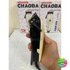 Tông Đơ Cắt Tóc CHAOBA 808 Có Dây - Động Cơ Mạnh Mẽ, Lưỡi Cắt Sắc Bén, Phù Hợp Salon và Sử Dụng Tại Nhà, Bảo Hành 3 Tháng