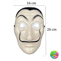 Mặt Nạ Halloween Salvador Dali DIY - Phụ Kiện Trang Phục Cosplay Tiệc Hóa Trang Phim La Casa de Papel