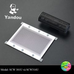 Lưỡi Cạo Râu Yandou Thay Thế - Bộ Lưỡi Ngang Thép Không Gỉ Dùng Cho Máy Cạo Râu RSCW 301U, 316U, 311U