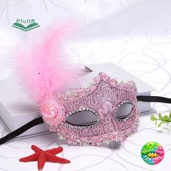 Mặt Nạ Hóa Trang Lông Vũ Công Chúa - Mặt Nạ Dự Tiệc Tiếp Xúc, Trang Phục Vũ Hội, Phụ Kiện Thời Trang Cho Người Lớn và Trẻ Em