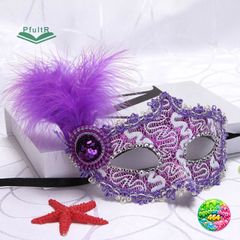 Mặt Nạ Hóa Trang Lông Vũ Công Chúa - Mặt Nạ Dự Tiệc Tiếp Xúc, Trang Phục Vũ Hội, Phụ Kiện Thời Trang Cho Người Lớn và Trẻ Em
