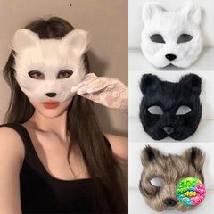 Mặt Nạ Fox Ear Hat Cosplay Động Vật Mèo Ngộ Nghĩnh - Phụ Kiện Thời Trang Dễ Thương cho Fan Thích Anime và Cosplay