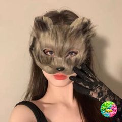 Mặt Nạ Fox Ear Hat Cosplay Động Vật Mèo Ngộ Nghĩnh - Phụ Kiện Thời Trang Dễ Thương cho Fan Thích Anime và Cosplay