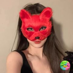 Mặt Nạ Fox Ear Hat Cosplay Động Vật Mèo Ngộ Nghĩnh - Phụ Kiện Thời Trang Dễ Thương cho Fan Thích Anime và Cosplay