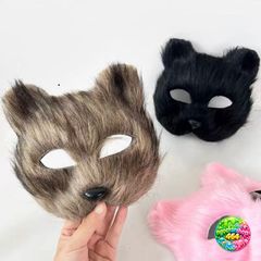Mặt Nạ Fox Ear Hat Cosplay Động Vật Mèo Ngộ Nghĩnh - Phụ Kiện Thời Trang Dễ Thương cho Fan Thích Anime và Cosplay