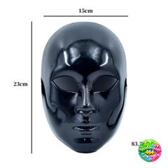 Mặt Nạ Off-White Kinh Dị Full Face Cho Halloween - Phụ Kiện Thời Trang Hóa Trang Carnival Party ấn Tượng