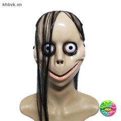Mặt nạ Halloween Ma nữ tóc dài - Phụ kiện trang trí cosplay Halloween, quán bar, bữa tiệc hóa trang cho người lớn