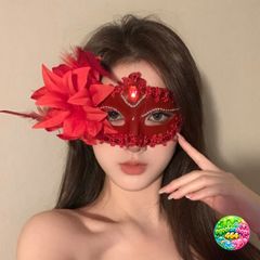 Mặt Nạ Dạ Hội Cao Cấp - Ren Lông Vũ Sang Trọng Sexy Phong Cách Châu Âu - Trang Phục Hóa Trang Halloween, Tiệc Đêm, Cosplay