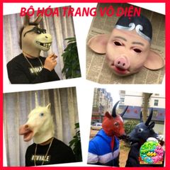 Mặt Nạ Ếch Xanh Trá Hình - Mặt Nạ Cosplay Hài Hước Cho Tiệc Tùng, Halloween, Biểu Diễn, Dễ Dàng Dán Lên Mặt