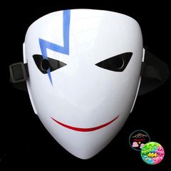 Mặt Nạ Halloween HIRUKO Cười Trắng Vui Nhộn - Mặt Nạ Cosplay Kinh Dị Cho Tiệc Tùng và Trang Phục Anime