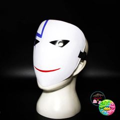 Mặt Nạ Halloween HIRUKO Cười Trắng Vui Nhộn - Mặt Nạ Cosplay Kinh Dị Cho Tiệc Tùng và Trang Phục Anime